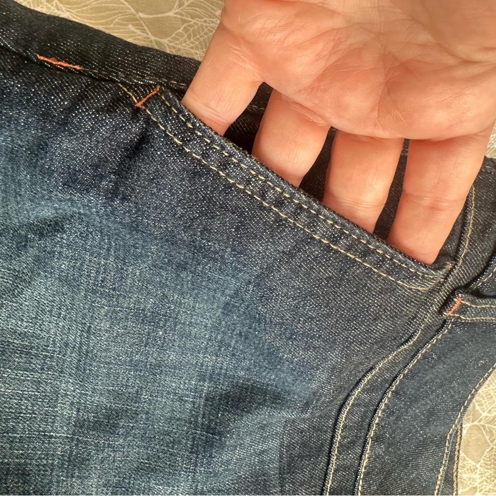 Tommy Hilfiger Bermuda Denim Shorts Size 8 - Picture 5 of 16